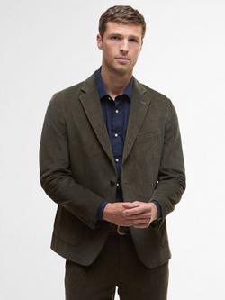 Barbour Wallington Cord Blazer, Olive, Olive