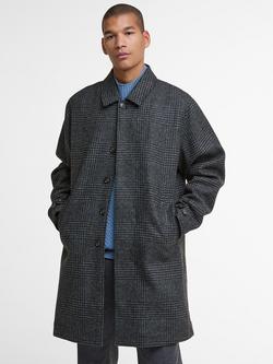 Barbour Lorden Wool Overcoat, Charcoal