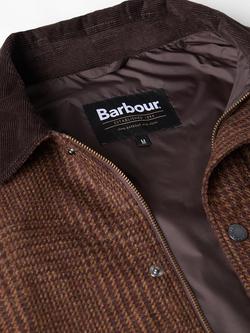 Barbour Wool Blend Harrington Tracker Jacket - view 2, Brown