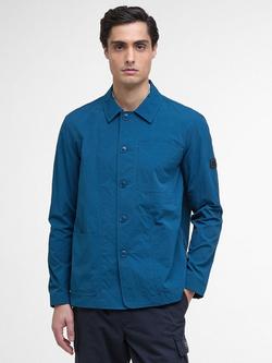 Barbour International Douglas Regular Fit Overshirt, Shaded Emerald, Shaded Emerald