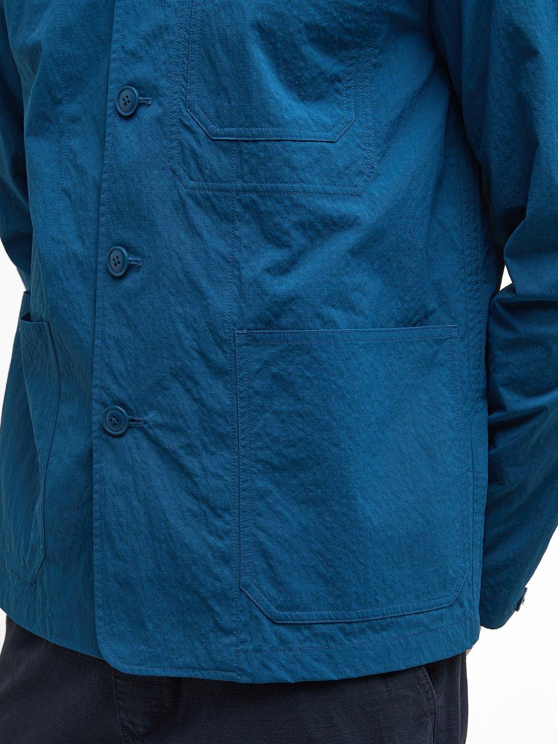Product image 7 of 7, which shows Barbour International Douglas Regular Fit Overshirt, Shaded Emerald, L