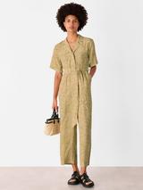 Whistles Kelly Tiger Flame Jumpsuit