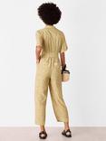 Whistles Petite Kelly Tiger Flame Jumpsuit, Green/Multi