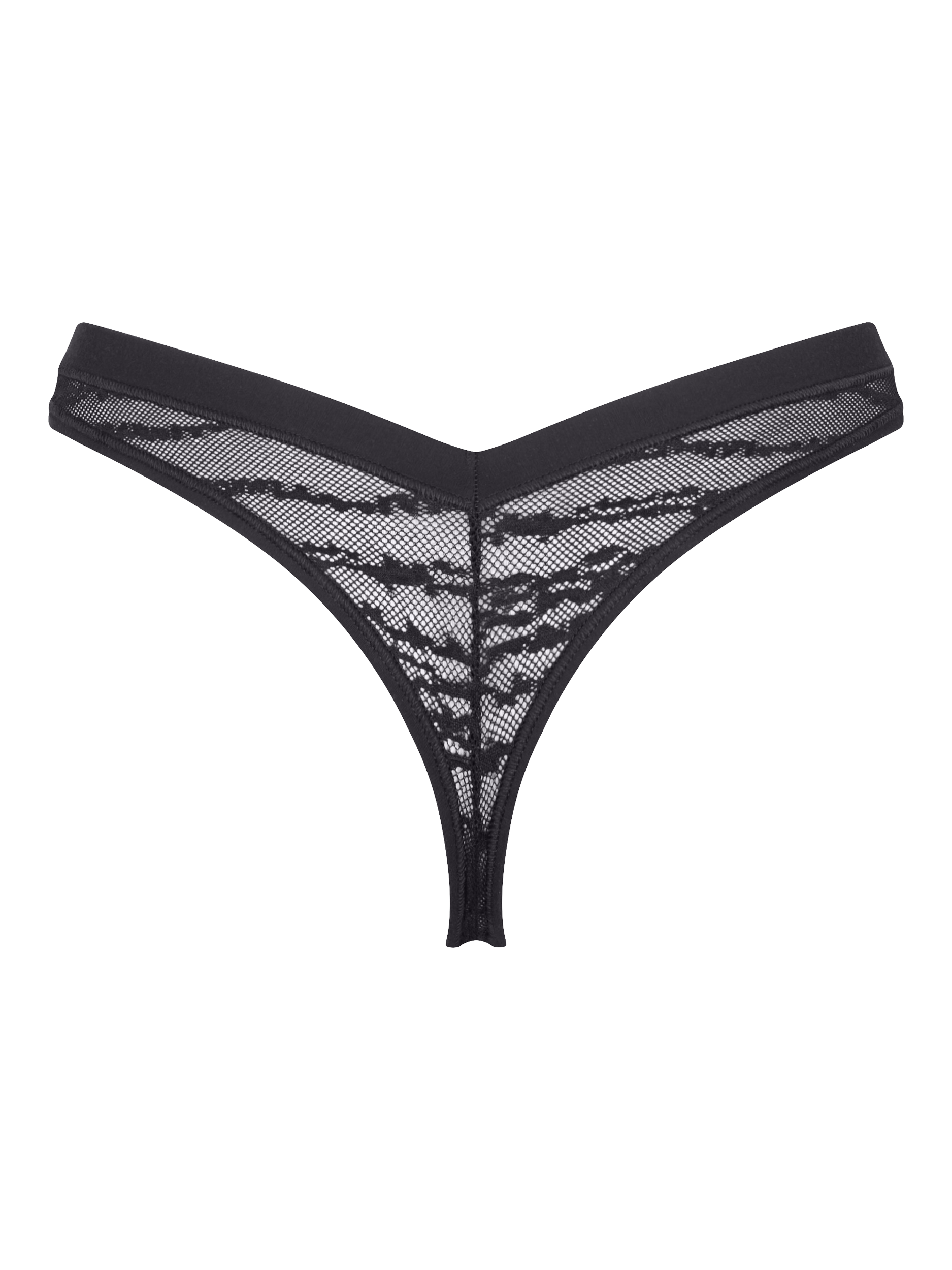 Product image 7 of 9, which shows sloggi FREE Evolve Lace String Knickers, Black, 1