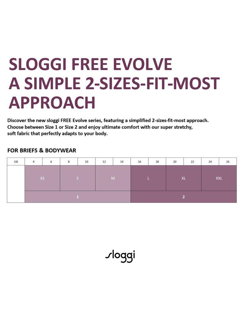 Product image 8 of 9, which shows sloggi FREE Evolve Lace String Knickers, Black, 1