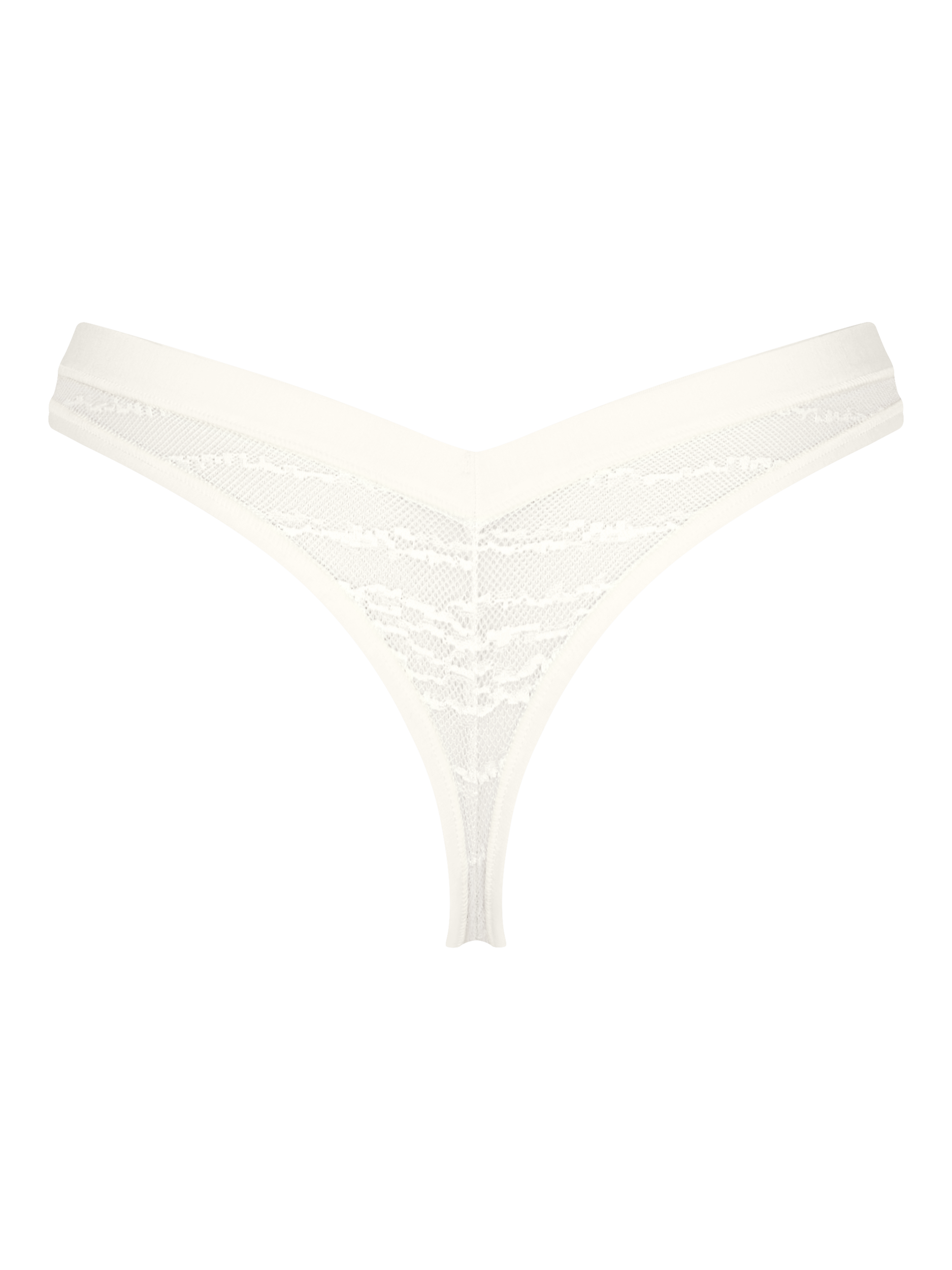 Product image 6 of 7, which shows sloggi FREE Evolve Lace String Knickers, Silk White, 1