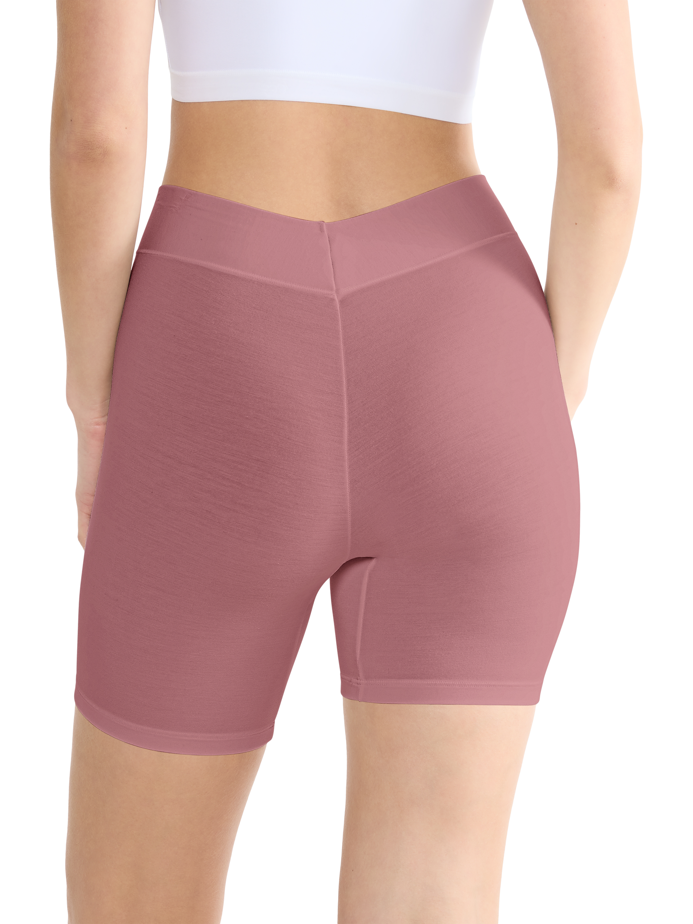 Product image 2 of 7, which shows sloggi FREE Cyclist Knickers, Date Night Pink, 1