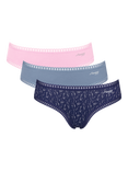 sloggi GO Crush Hipster Knickers, Pack of 3