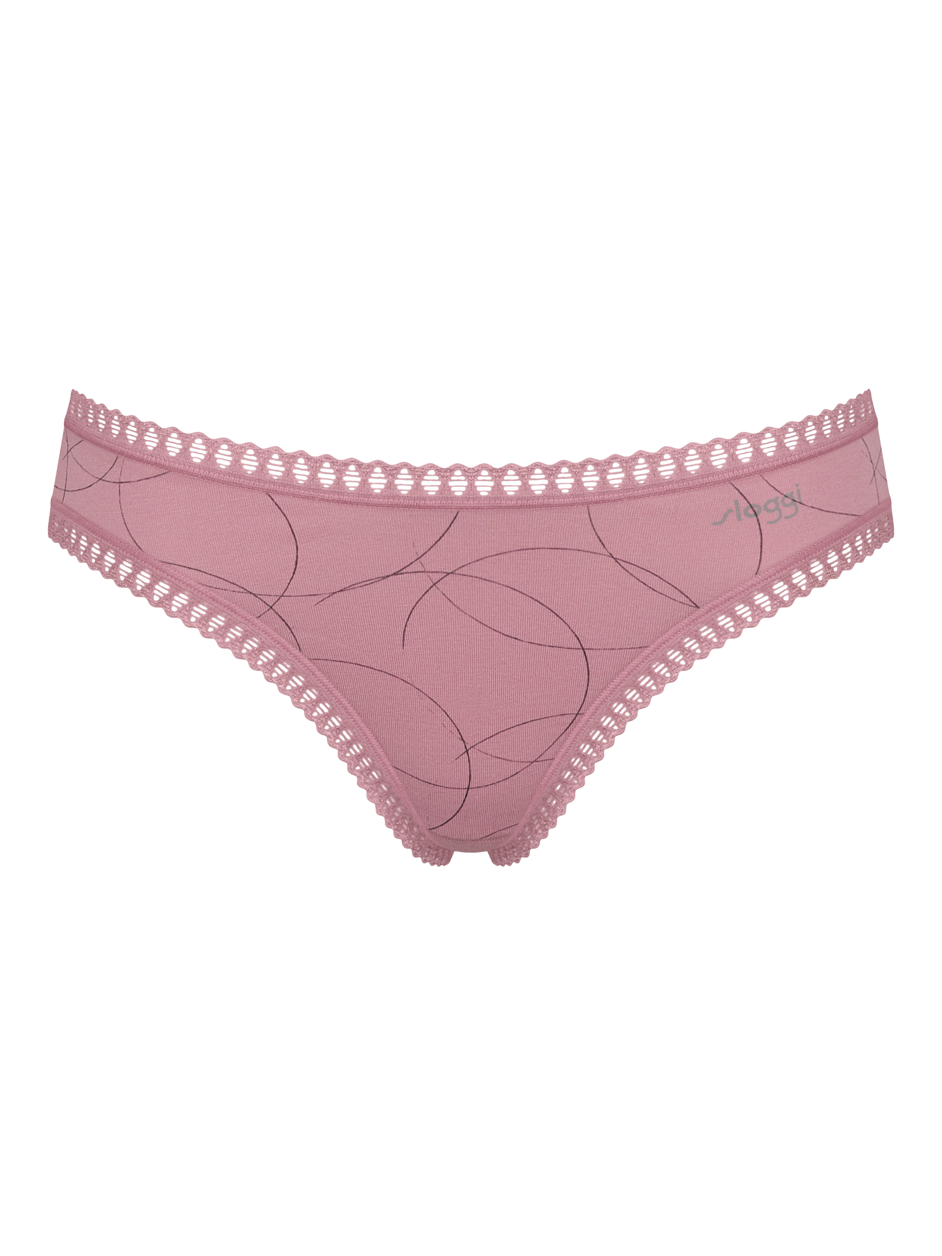 Product image 9 of 9, which shows sloggi  GO Crush Mini Briefs, Pack of 3, Pink/Multi, S