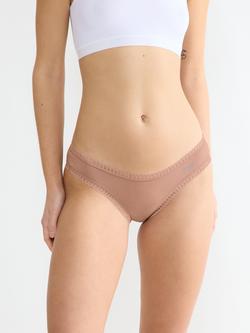 sloggi GO Crush Mini Briefs, Pack of 3 - view 2, Cameo Brown