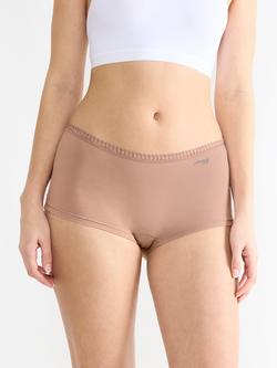 sloggi GO Crush Short Knickers, Pack of 3 - view 2, Cameo Brown