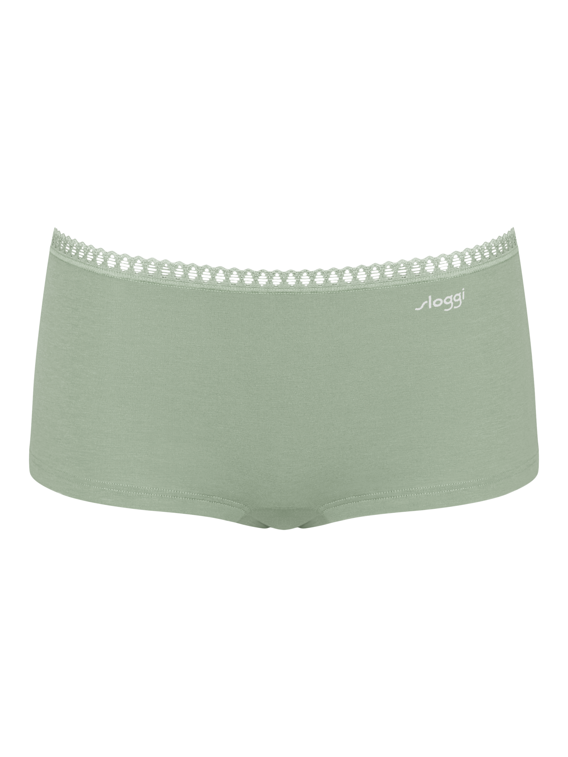 Product image 8 of 9, which shows sloggi GO Crush Shorty Knickers, Green/Multi, S