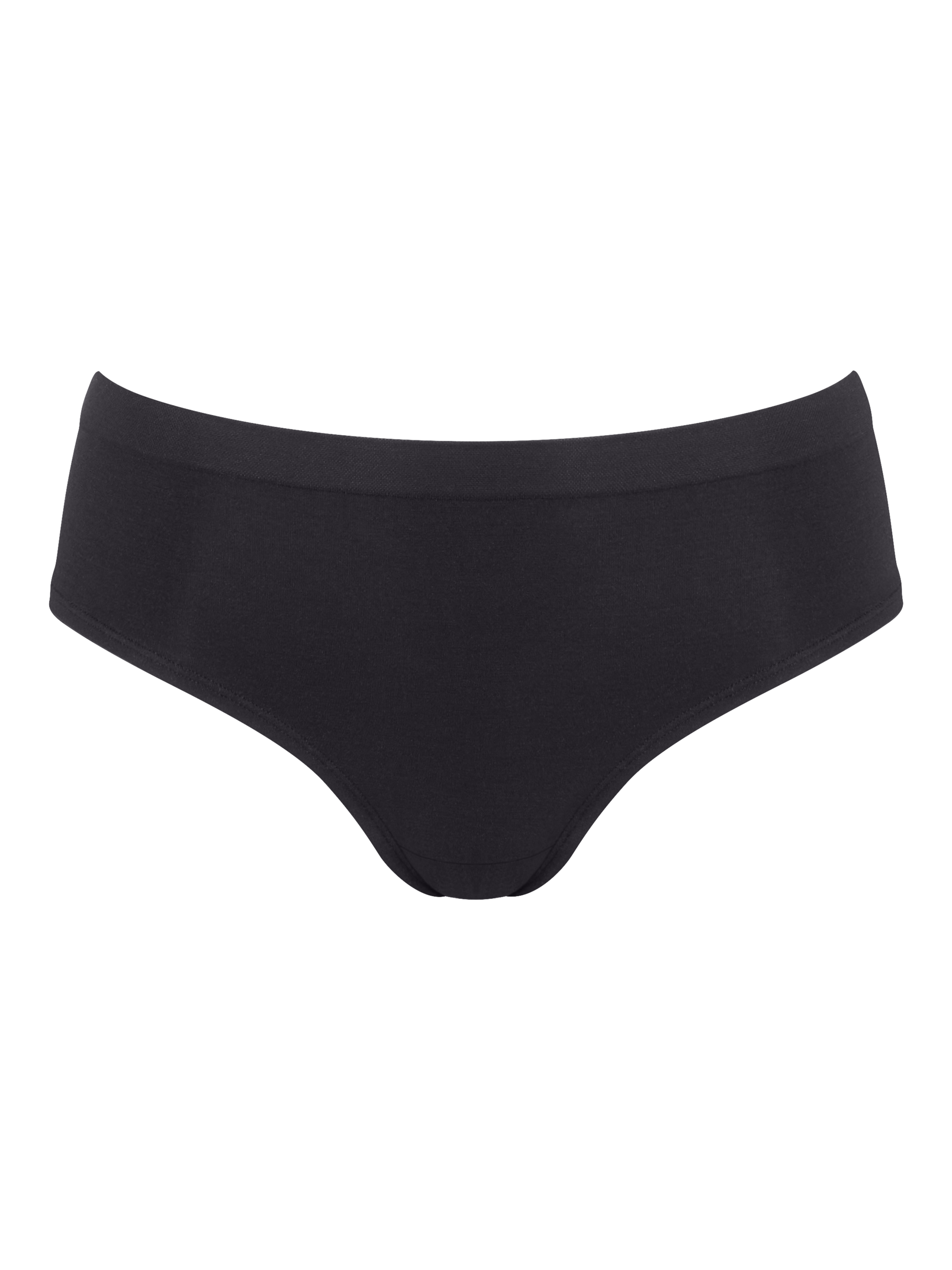 Product image 6 of 7, which shows sloggi GO Sense Hipster Knickers, Pack of 2, Black, L