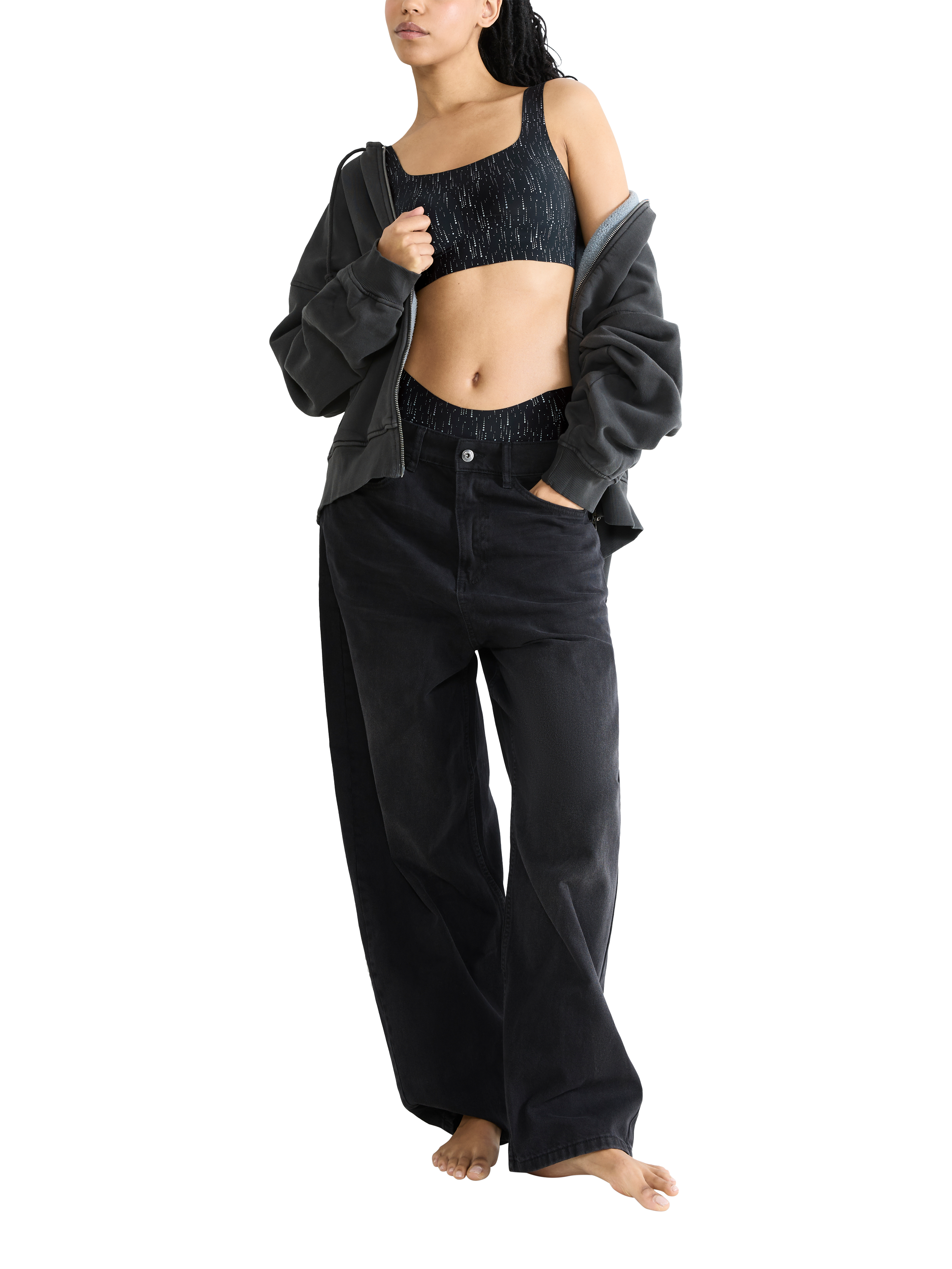 Product image 4 of 6, which shows sloggi ZERO Feel 2.0 Hipster Knickers, Black, XL