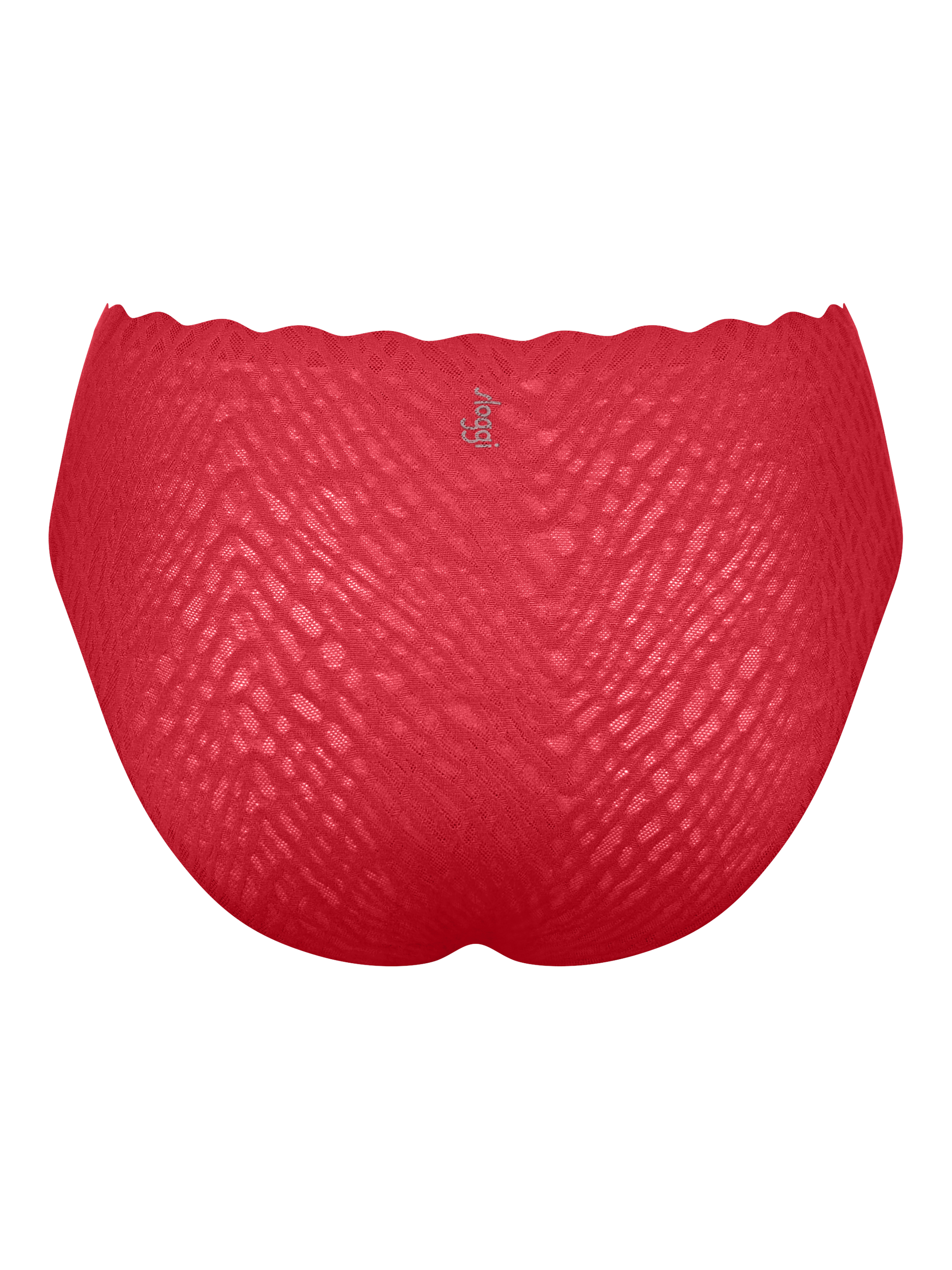 Product image 6 of 6, which shows sloggi ZERO Feel Bliss High Leg Knickers, Shanghai Red, L