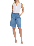NYDJ Relaxed Bermuda Denim Shorts, Corfu