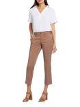 NYDJ Stretch Twill Straight Ankle Trousers, Baguette, Baguette