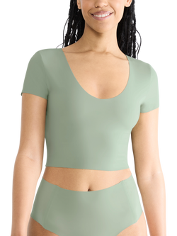 sloggi ZERO Feel 2.0 Crop Top, Moroccan Mint, Moroccan Mint