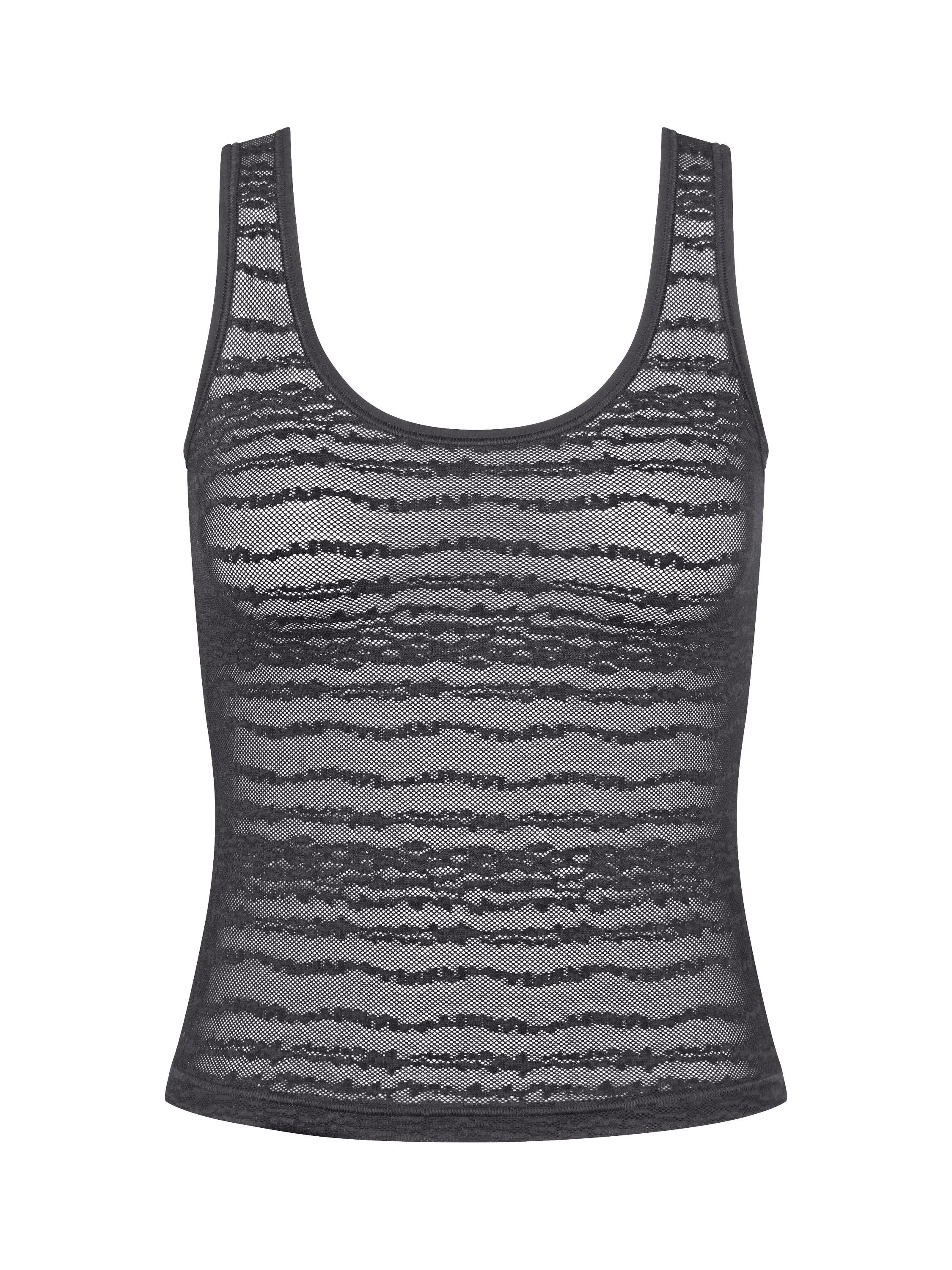 Product image 5 of 9, which shows sloggi FREE Evolve Lace Tank Top, Black, 1