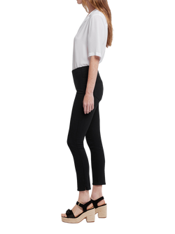 NYDJ Ami Skinny Pull On Ankle Jeans - view 2, Black