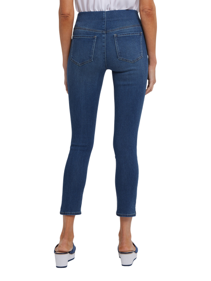 NYDJ Ami Skinny Pull On Ankle Jeans - view 2, Rio Rapids