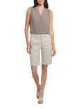NYDJ Stretch Twill Bermuda Shorts, Feather