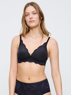 Triumph Amourette Charm Lace Bralette, Ink Grey, Ink Grey