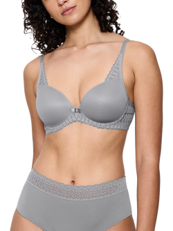 Triumph Aura Spotlight Lightly Padded Underwire Bra, Grey Shadow