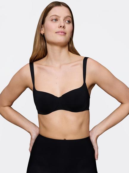Triumph Body Make-Up Illusion Balconette Bra, Black