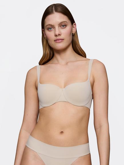 Triumph Body Make-Up Illusion Balconette Bra, Nude Beige