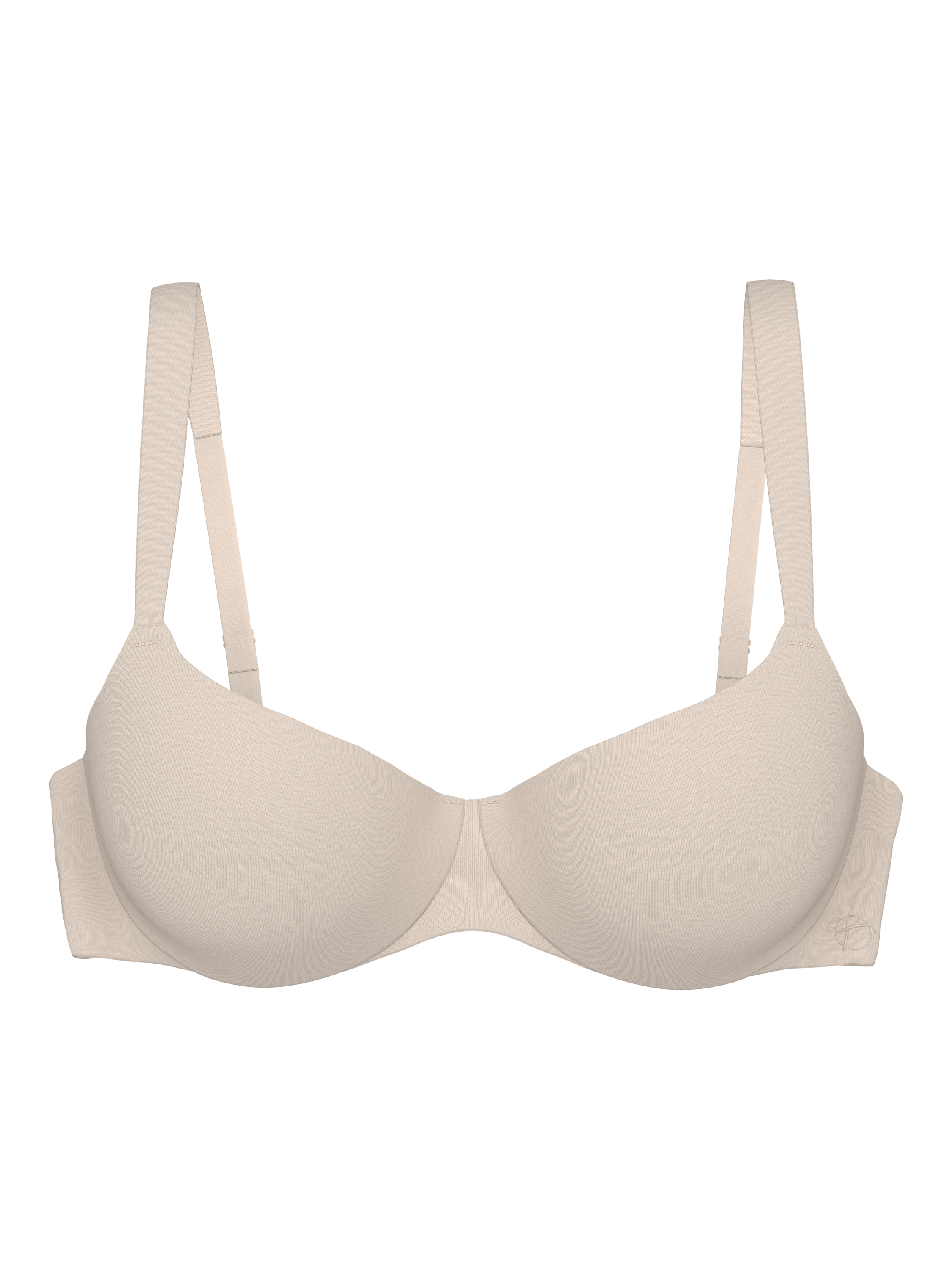 Product image 5 of 5, which shows Triumph Body Make-Up Illusion Balconette Bra, Nude Beige, 32B