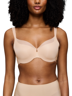 Triumph Body Make-Up Illusion Curve Minimiser Bra, Nude Beige