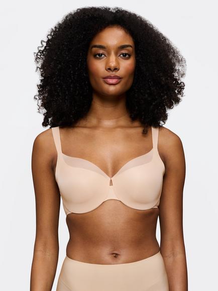 Triumph Body Make-Up Illusion Curve Minimiser Bra, Nude Beige