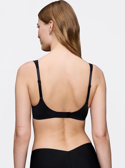 Triumph Body Make-Up Illusion Plunge Bra - view 2, Black
