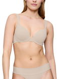 Triumph Body Make-Up Illusion Plunge Bra, Nude Beige