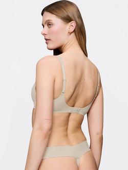 Triumph Body Make-Up Illusion Plunge Bra - view 2, Nude Beige