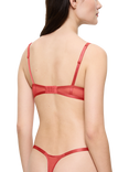 Triumph Crazy Stupid Love Underwired Balconette Bra, Blood Orange