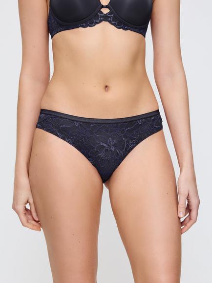 Triumph Amourette Charm Lace Brazilian Knickers, Ink Grey