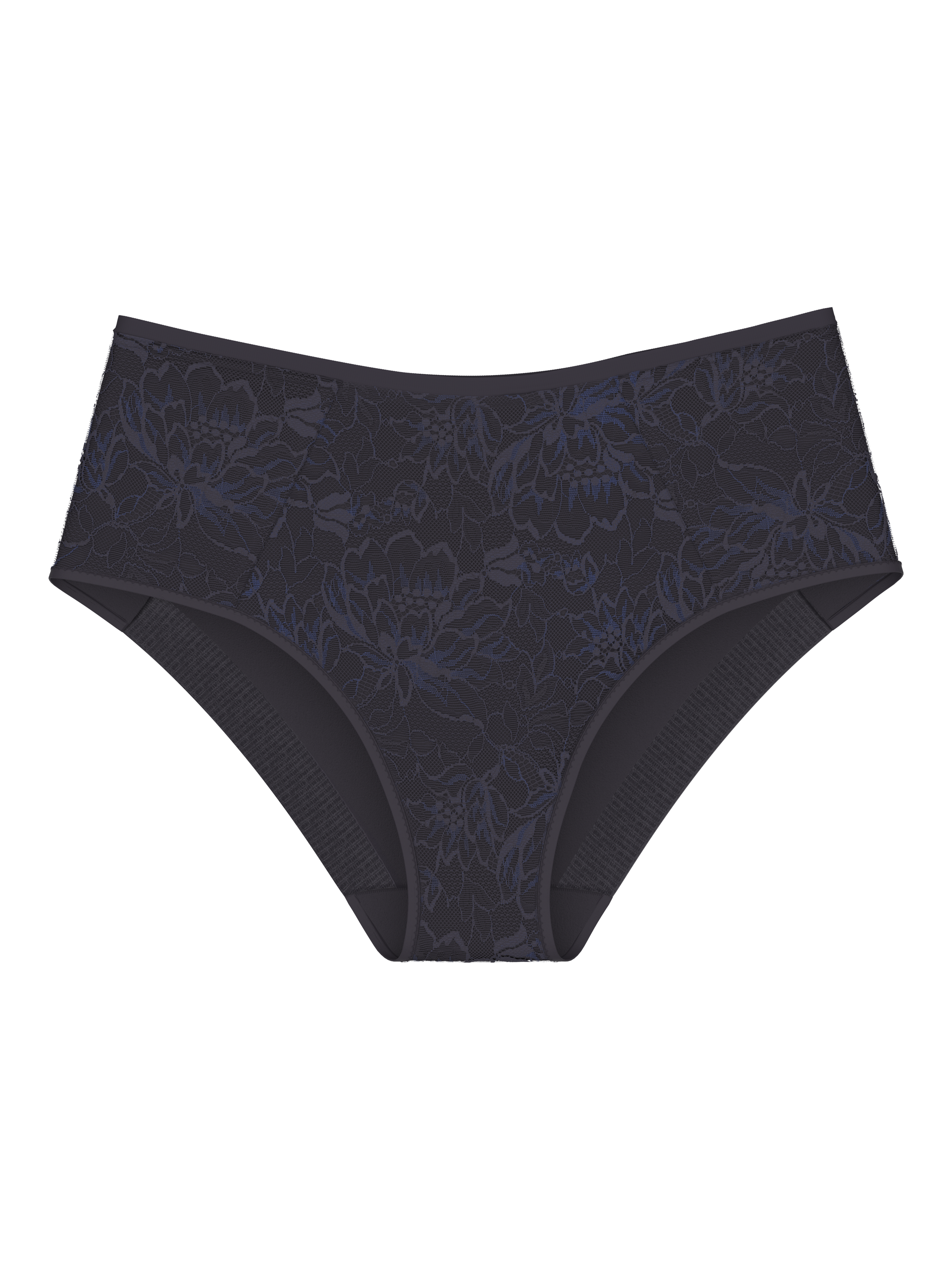 Product image 5 of 5, which shows Triumph Amourette Charm Maxi Knickers, Ink Grey, 10