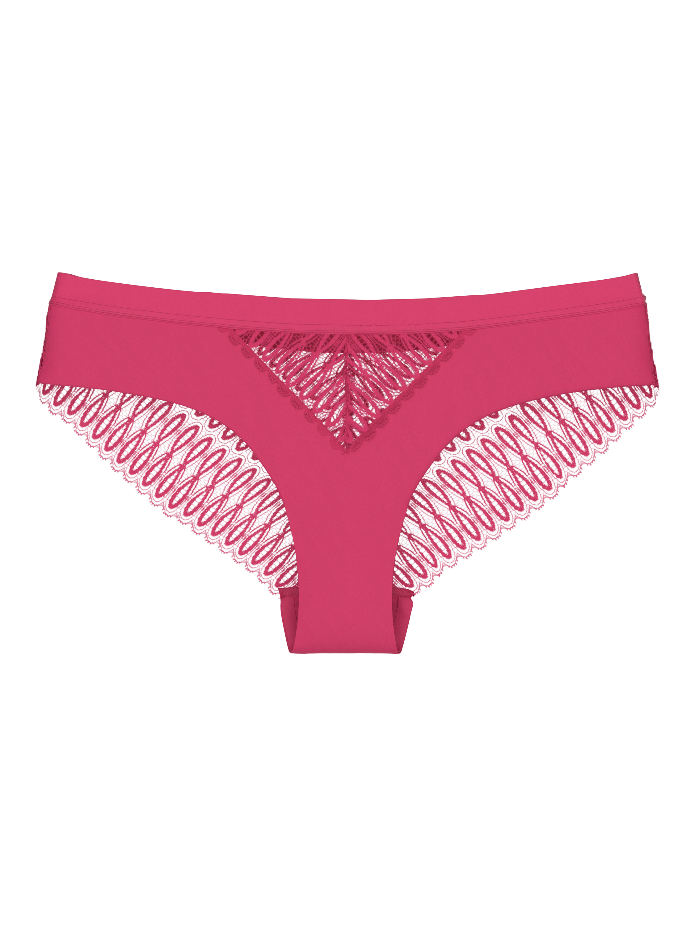 Product image 5 of 5, which shows Triumph Aura Spotlight Brazilian Knickers, Flashy Pink, 8