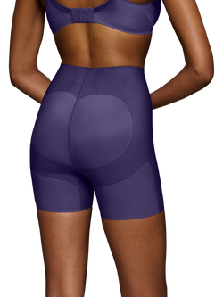 Triumph Body Make-Up Illusion Curve High-Waist Shorts - view 2, Prussian Blue