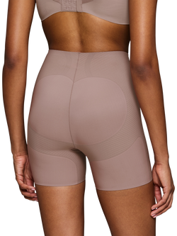 Triumph Body Make-Up Illusion Curve High-Waist Shorts - view 2, Chocolate Mousse