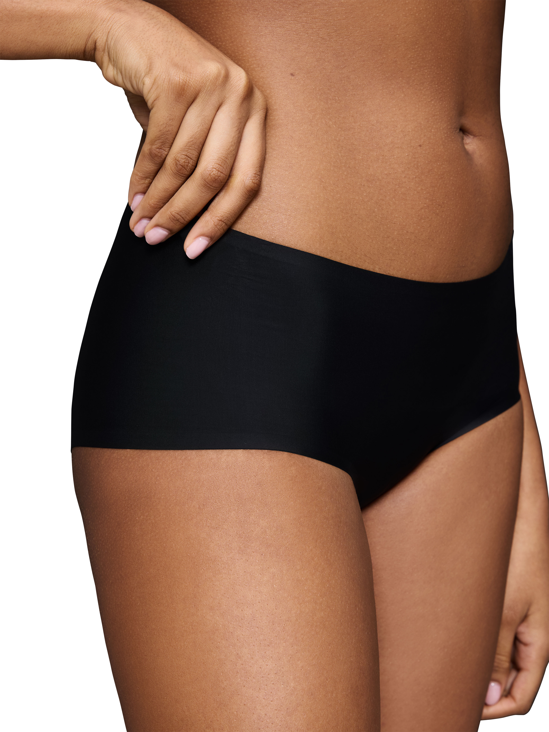 Product image 3 of 5, which shows Triumph Body Make-Up Illusion Shorty Knickers, Black, 8