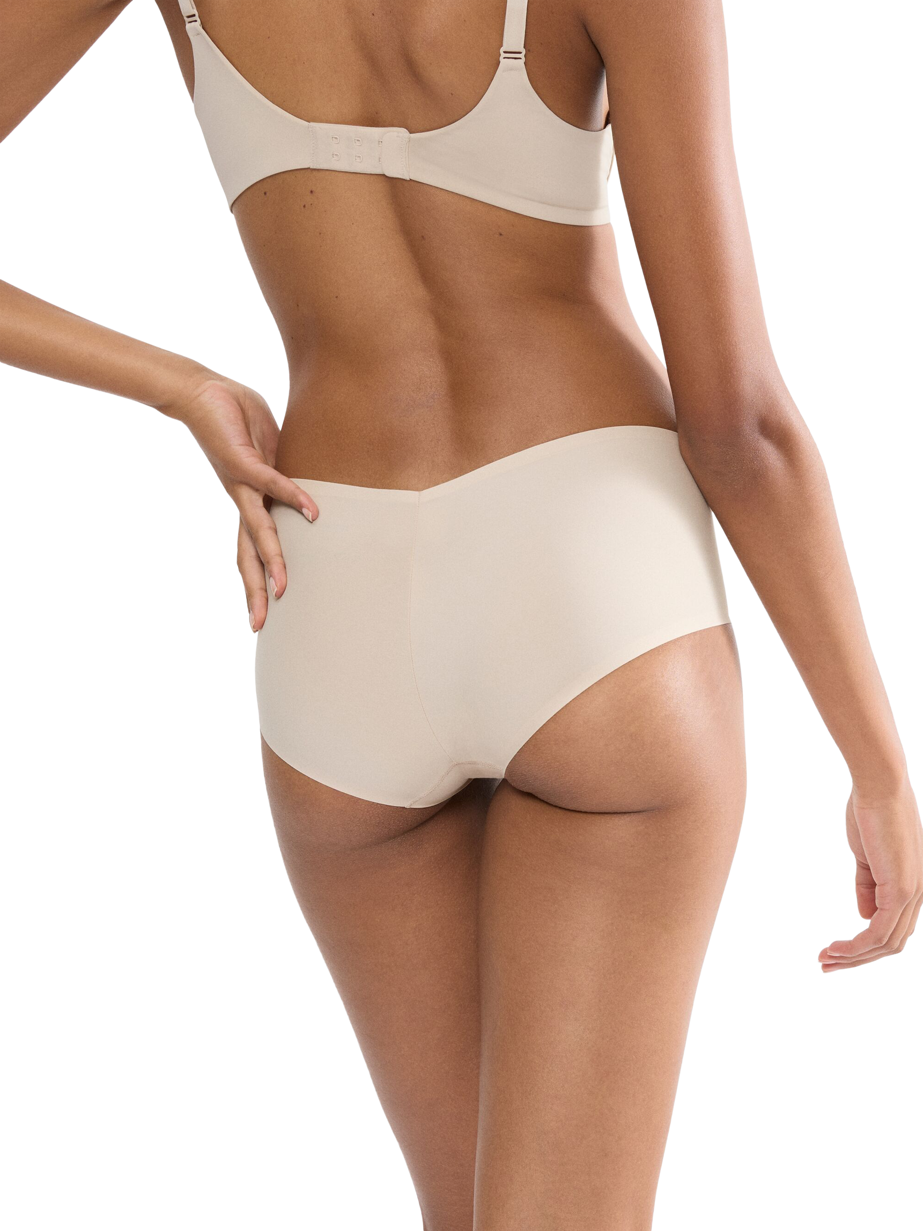 Product image 2 of 5, which shows Triumph Body Make-Up Illusion Shorty Knickers, Nude Beige, 8