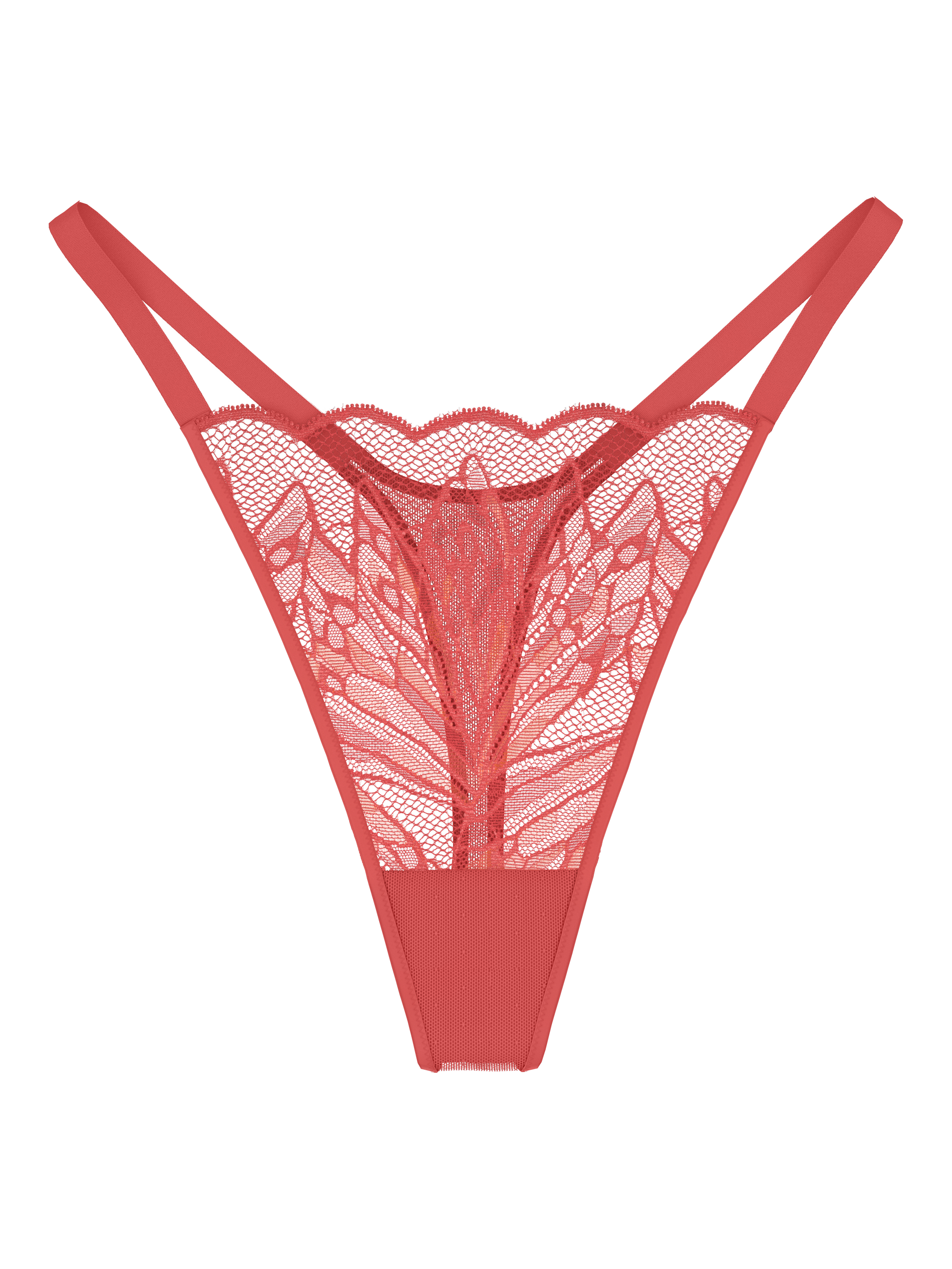 Product image 5 of 5, which shows Triumph Crazy Stupid Love Thong, Blood Orange, 8