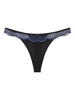 Triumph Comfort Glam Thong, Black
