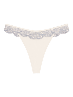 Triumph Comfort Glam Thong, Silk White