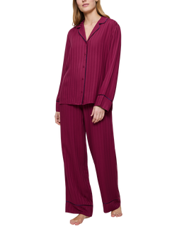 Triumph Amourette Jacquard Pyamas, Sweet Marsala