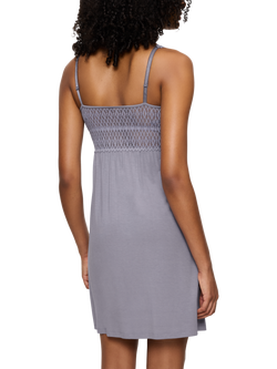 Triumph Aura Spotlight NDK 03 X Nightdress, Grey Shadow - view 2, Grey Shadow