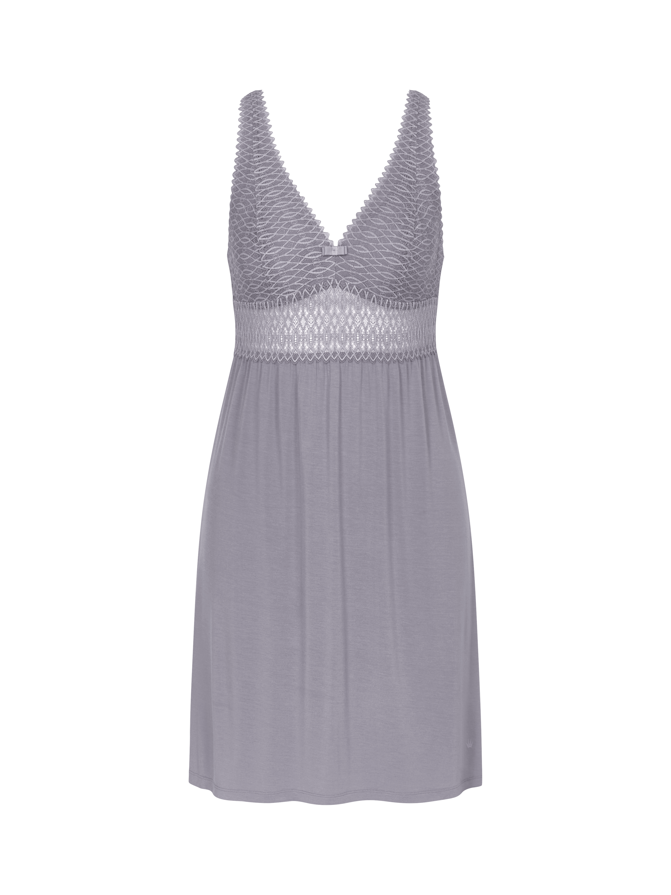 Product image 5 of 5, which shows Triumph Aura Spotlight NDK 03 X Nightdress, Grey Shadow, 8
